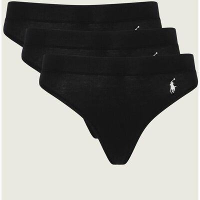 Polo Ralph Lauren Stringi 3-pack czarny L Polo Ralph Lauren Stringi 3-pack czarny L