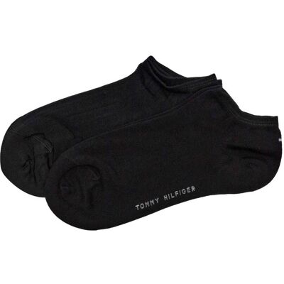 Tommy Hilfiger Skarpety/stopki 2-pack czarny 35/38 Tommy Hilfiger Skarpety/stopki 2-pack czarny 35/38