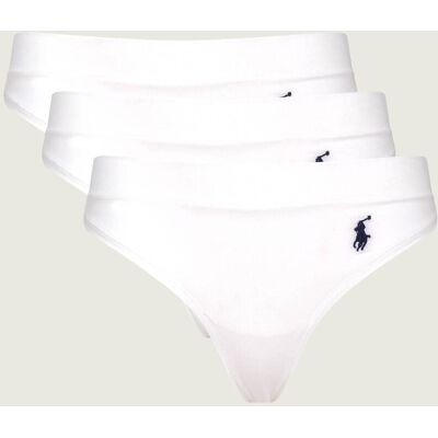 Polo Ralph Lauren Stringi 3-pack biały XS Polo Ralph Lauren Stringi 3-pack biały XS