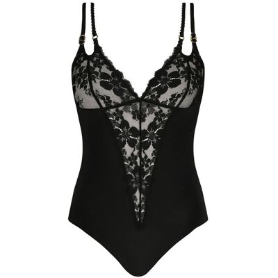 Stella McCartney Body Slim Fit czarny M Stella McCartney Body Slim Fit czarny M