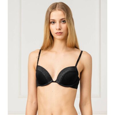 Calvin Klein Underwear Biustonosz PUSH UP czarny 70C Calvin Klein Underwear Biustonosz PUSH UP czarny 70C