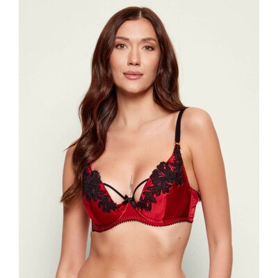 Agent Provocateur Jedwabny biustonosz PENELOPI czerwony 75C Agent Provocateur Jedwabny biustonosz PENELOPI czerwony 75C