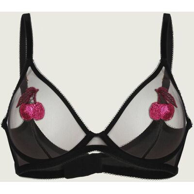 Agent Provocateur Koronkowy biustonosz PERRI czarny 70C Agent Provocateur Koronkowy biustonosz PERRI czarny 70C
