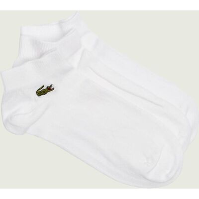 Lacoste Skarpety/stopki 3-pack biały 39/42 Lacoste Skarpety/stopki 3-pack biały 39/42