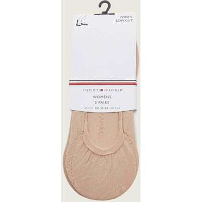 Tommy Hilfiger Skarpety/Stopki 2 Pack beżowy 35/38 Tommy Hilfiger Skarpety/Stopki 2 Pack beżowy 35/38
