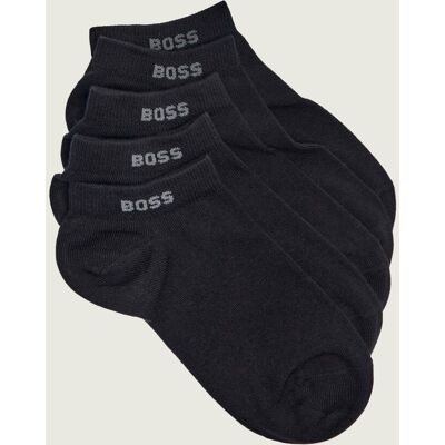 Boss Bodywear Skarpety/stopki 5 pack AS Logo CC W czarny 35/38 Boss Bodywear Skarpety/stopki 5 pack AS Logo CC W czarny 35/38