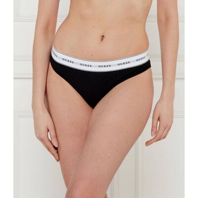 Guess Underwear Figi brazylijskie CARRIE czarny S Guess Underwear Figi brazylijskie CARRIE czarny S