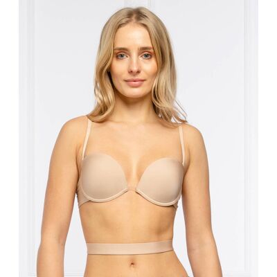 Wonderbra Biustonosz beżowy 70D Wonderbra Biustonosz beżowy 70D