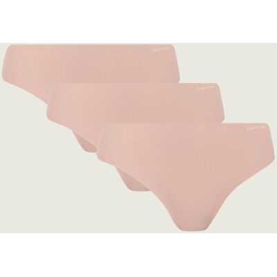Calvin Klein Underwear Stringi 3-pack nude XS Calvin Klein Underwear Stringi 3-pack nude XS