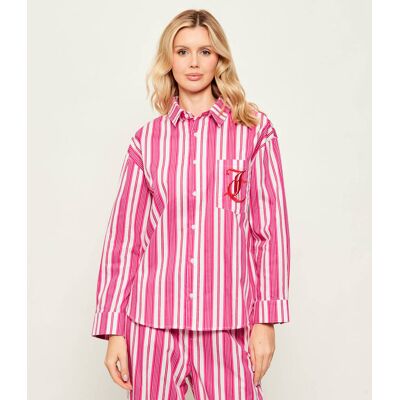 Juicy Couture Góra od piżamy Oversize fit różowy S Juicy Couture Góra od piżamy Oversize fit różowy S