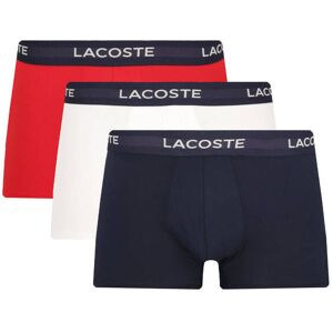 Lacoste Bokserki 3-pack czerwony S Lacoste Bokserki 3-pack czerwony S