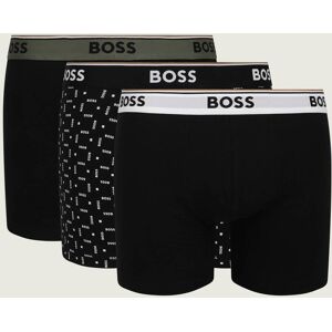 Boss BLACK Bokserki 3-pack Power Des czarny L Boss BLACK Bokserki 3-pack Power Des czarny L