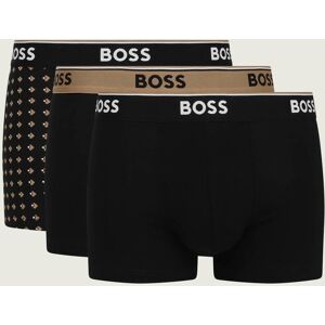 Boss BLACK Bokserki 3-pack Power Desig czarny M Boss BLACK Bokserki 3-pack Power Desig czarny M