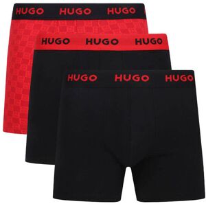 Hugo Bodywear Bokserki 3-pack Design czerwony S Hugo Bodywear Bokserki 3-pack Design czerwony S