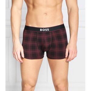 Boss BLACK Bokserki Trunk 24 Print bordowy S Boss BLACK Bokserki Trunk 24 Print bordowy S