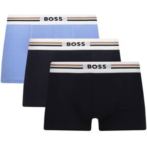 Boss BLACK Bokserki 3-pack Revive niebieski S Boss BLACK Bokserki 3-pack Revive niebieski S
