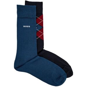 Boss BLACK Skarpety 2-pack Argyle granatowy 39/42 Boss BLACK Skarpety 2-pack Argyle granatowy 39/42