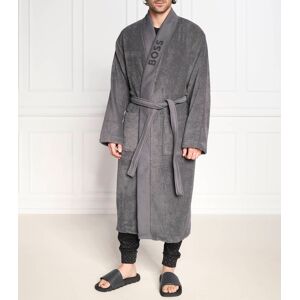 Boss Sleepwear Szlafrok PLAIN Relaxed fit szary S Boss Sleepwear Szlafrok PLAIN Relaxed fit szary S