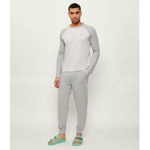 Tommy Hilfiger Piżama Regular Fit szary XXL Tommy Hilfiger Piżama Regular Fit szary XXL