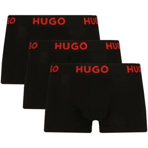 Hugo Bodywear Bokserki 3-pack TRUNK TRIPLET NEBULA czarny S Hugo Bodywear Bokserki 3-pack TRUNK TRIPLET NEBULA czarny S
