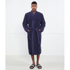 Boss Sleepwear Szlafrok PLAIN Relaxed fit granatowy S Boss Sleepwear Szlafrok PLAIN Relaxed fit granatowy S