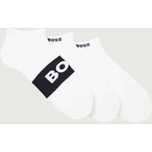 Boss BLACK Skarpety/stopki 3 pack AS Logo CC biały 43/46 Boss BLACK Skarpety/stopki 3 pack AS Logo CC biały 43/46