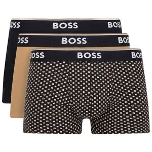 Boss BLACK Bokserki 3-pack Power Desig czarny S Boss BLACK Bokserki 3-pack Power Desig czarny S