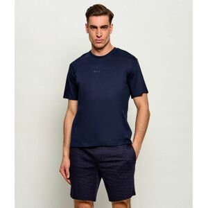 Boss BLACK Piżama Relax Short Set Regular Fit granatowy XL Boss BLACK Piżama Relax Short Set Regular Fit granatowy XL