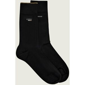 Boss BLACK Skarpety 2-pack RS Iconic Logo CC czarny 43/46 Boss BLACK Skarpety 2-pack RS Iconic Logo CC czarny 43/46
