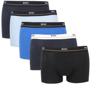 Boss BLACK Bokserki 5-pack Trunk niebieski S Boss BLACK Bokserki 5-pack Trunk niebieski S
