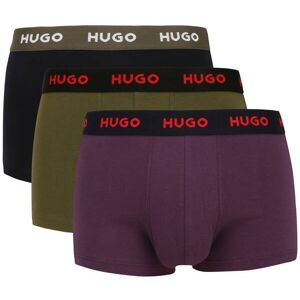 Hugo Bodywear Bokserki 3-pack oliwkowy S Hugo Bodywear Bokserki 3-pack oliwkowy S