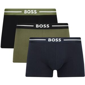 Boss BLACK Bokserki 3-pack Bold oliwkowy S Boss BLACK Bokserki 3-pack Bold oliwkowy S