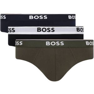 Boss BLACK Slipy 3-pack Brief 3P Power czarny S Boss BLACK Slipy 3-pack Brief 3P Power czarny S
