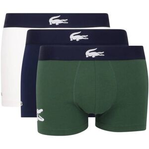 Lacoste Bokserki 3-pack zielony S Lacoste Bokserki 3-pack zielony S
