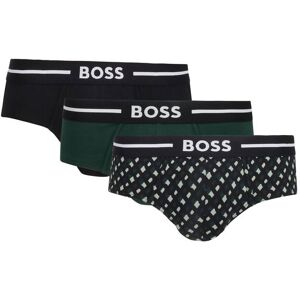 Boss BLACK Slipy 3-pack HipBr 3P Bold Design butelkowa zieleń S Boss BLACK Slipy 3-pack HipBr 3P Bold Design butelkowa zieleń S