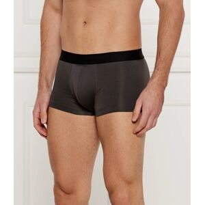 Boss BLACK Bokserki Trunk Shiny Piquet czarny XL Boss BLACK Bokserki Trunk Shiny Piquet czarny XL