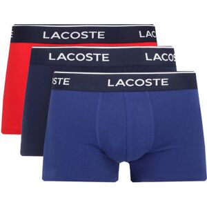 Lacoste Bokserki 3-pack niebieski S Lacoste Bokserki 3-pack niebieski S
