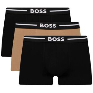 Boss BLACK Bokserki 3-pack Bold brązowy S Boss BLACK Bokserki 3-pack Bold brązowy S