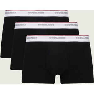 Dsquared2 Bokserki 3-pack czarny S Dsquared2 Bokserki 3-pack czarny S