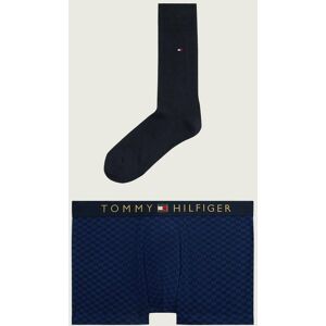 Tommy Hilfiger Bokserki + skarpety granatowy M Tommy Hilfiger Bokserki + skarpety granatowy M