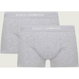 Dolce & Gabbana Bokserki 2-pack popielaty S Dolce & Gabbana Bokserki 2-pack popielaty S