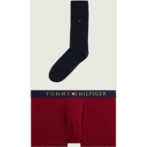 Tommy Hilfiger Bokserki + skarpety bordowy XL Tommy Hilfiger Bokserki + skarpety bordowy XL