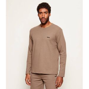 Boss BLACK Longsleeve Waffle 4 Regular Fit brązowy L Boss BLACK Longsleeve Waffle 4 Regular Fit brązowy L