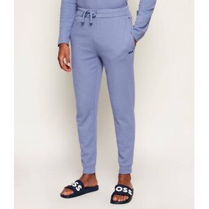 Boss BLACK Spodnie od piżamy Waffle Regular Fit niebieski XL Boss BLACK Spodnie od piżamy Waffle Regular Fit niebieski XL