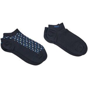 Boss BLACK Skarpety/stopki 2-pack granatowy 39/42 Boss BLACK Skarpety/stopki 2-pack granatowy 39/42