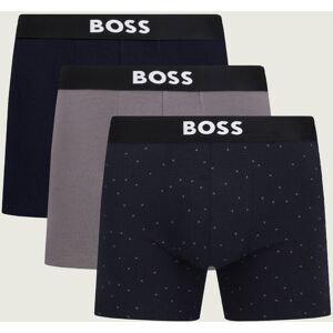 BLACK Bokserki 3-pack BOSS ONE granatowy S BLACK Bokserki 3-pack BOSS ONE granatowy S