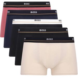 Boss BLACK Bokserki 5-pack trunk-5p-essential czarny S Boss BLACK Bokserki 5-pack trunk-5p-essential czarny S
