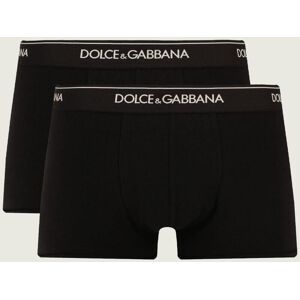 Dolce & Gabbana Bokserki 2-pack czarny S Dolce & Gabbana Bokserki 2-pack czarny S