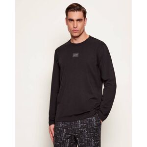 Hugo Bodywear Góra od piżamy MAEL Relaxed fit czarny S Hugo Bodywear Góra od piżamy MAEL Relaxed fit czarny S