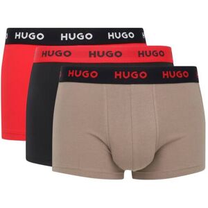 Hugo Bodywear Bokserki 3-pack beżowy S Hugo Bodywear Bokserki 3-pack beżowy S
